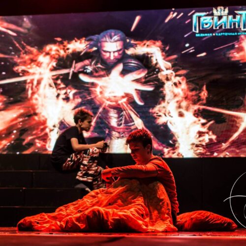 LED Videowall Theatervoorstelling